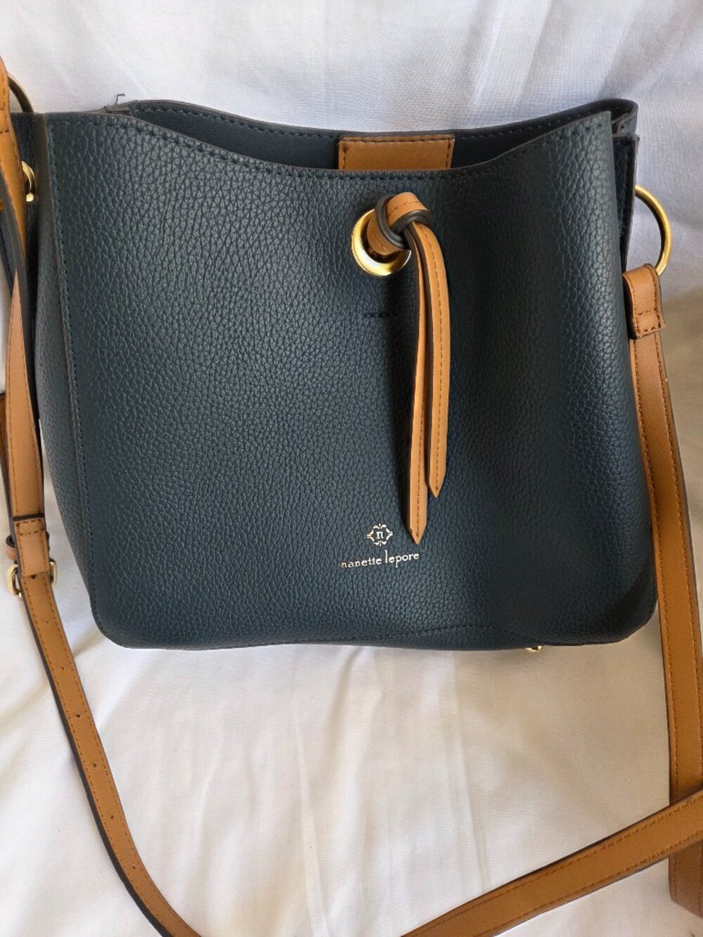NWOT Nanette Lepore Lorella Crossbody Bucket Purse Handbag